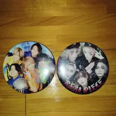 リアルピース缶バッジ2個セット