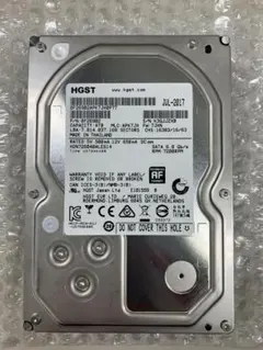 Hitachi/HGST 3.5 HDD 4TB ×2台セット※管理番号：⑱㉗