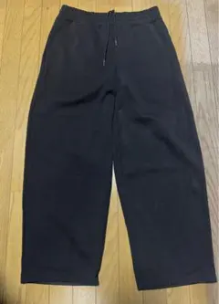 UNIQLO C スウェットワイドパンツ　 標準丈L ブラウン