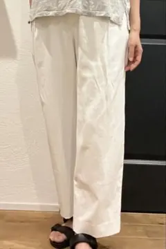 ヨーガンレール、モユルお好きなかたに バルーンパンツ コットンツイル