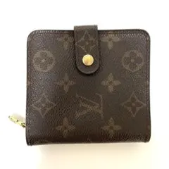 【正規品】Louis Vuitton モノグラム コンパクトジップ M61667