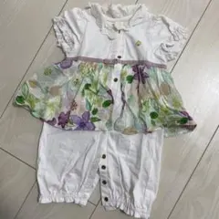 kate spade 花柄ロンパース　女の子F(50-70 ㌢)