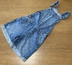 GapKids ハート柄オーバーオール XL