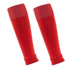 カーフソックス 赤 レッド レッグソックス サッカー フットサル セパレート
