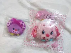 YUMYUMS ヤムヤムズ　　コインケース　キーホルダー　セット　平成レトロ