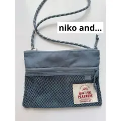 【値下げ】nico and ニコアンド アウトドア サコッシュ ショルダー