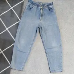 ウエストゴム ライトブルーデニム