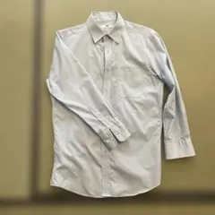 UNIQLO ワイシャツ M ライトブルー