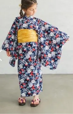 ペアマノン　浴衣　110センチ