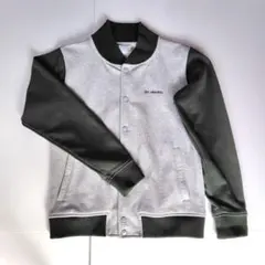 Columbia スウェット スタジャン グレー モスグリーン Sサイズ