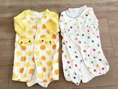 ロンパース2枚セット 50-60