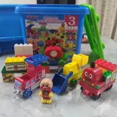 アンパンマン　ブロック　乗り物