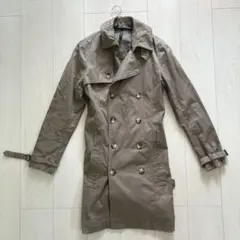 【定価: 4.5万】 glamb ストレッチシワ加工トレンチコート ベージュのサムネイル