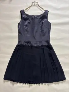 O957★ケティ ラグジュアリー フォーマル セレモニー ワンピース黒 M結婚式