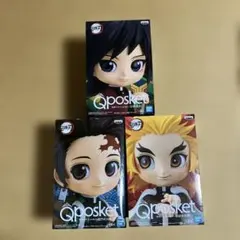Qposket 鬼滅の刃 キャラクター3体セット