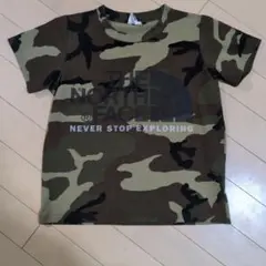 THE NORTH FACE 迷彩 Tシャツ 130