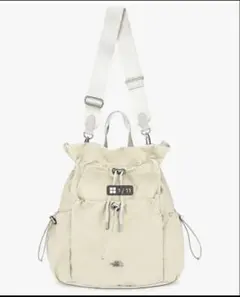 The North Face リュック クリーム色　新品　ボニーバック