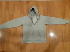 Champion グレー フルジップパーカー Lサイズ