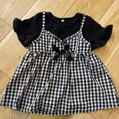 ギンガムチェック Tシャツ　130