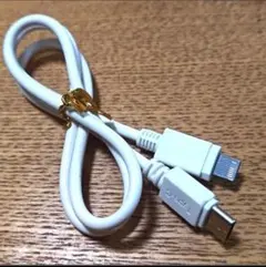♣⑨USB Lightningケーブル ホワイト