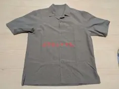 【超美品上下セット】GUドライワイドイージーアンクルパンツ＆オープンカラーシャツ