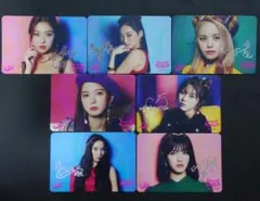 CLC 香港限定 トレカ 箔押しサイン 7枚セット