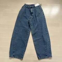 guバレルレッグジーンズ　ガールズ　L