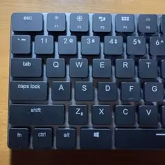 英語配列 ワイヤレスキーボード 黒