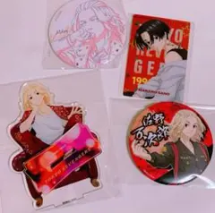 佐野万次郎 マイキー 缶バッジ アクリルスタンド カード 東京リベンジャーズ