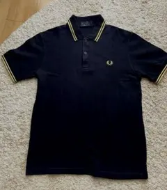 激レア】FRED PERRY ヒットユニオン 金黒ポロシャツ 38 - メルカリ