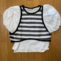 ZARA パフスリーブシャツのサムネイル