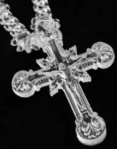 HISPLINTER CLEAR CROSS NECKLACE SMALL - メルカリ
