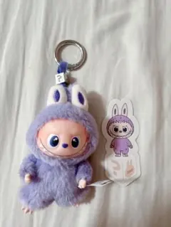 LABUBU ラブブ イニシャル 【？】 PIN FOR LOVE