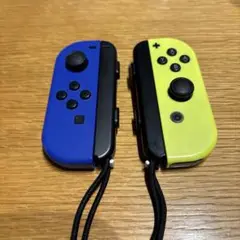 【美品純正ストラップ付き】Nintendo Switch ジョイコン 完動品