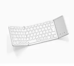 Omikamo 折りたたみ式Bluetoothキーボード ホワイト