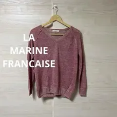 LA MARINE FRANCAISE★麻 リネン 長袖 ニット あみあみのサムネイル