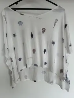 ジェラートピケ　シェルモチーフTシャツのサムネイル