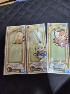 SAO 一番くじ H賞 ラバーストラップ アスナ アリス ユウキ 3点セット