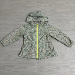 ZARA baby 98cm ウィンドブレーカー　ブルゾン　花柄　パーカー