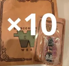 新品未開封品　MEDICOM TOY WEST限定BE@RBRICK 10個