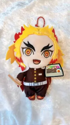 鬼滅の刃　煉獄杏寿郎　ぬいぐるみマスコット　無限列車