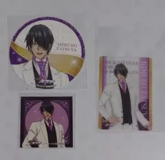 黒子のバスケ　氷室　GiGoカフェ　白スーツ　物販特典　コースター　クリアカード