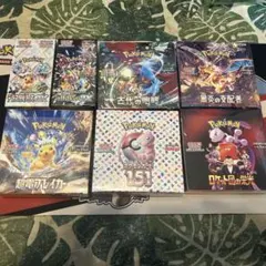 ポケモンカードゲーム シュリンク付き7box新品未開封 151 テラスタルフェス