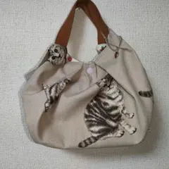 (ΦωΦ)ころりん猫バック♥苺　　　ミニトートバック