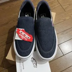 VANS SLEPT デニム/ホワイト 26.5cm