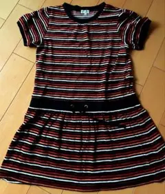 3can4on ストライプ ワンピース 140 チュニック