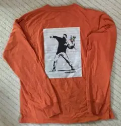 BRANDALISED ロングスリーブTシャツ ロンT オレンジ M 長袖 美品のサムネイル