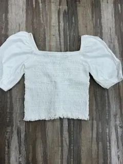 GAP KIDS 半袖シャーリングトップス Mサイズ