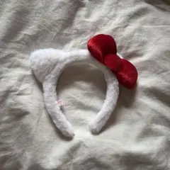 ハローキティ耳付きカチューシャ