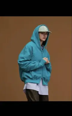 soerte ヘビーウェイトダブルジップフーディー サイズ1